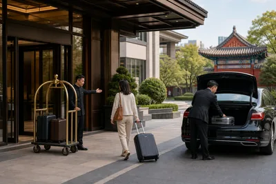 Beijing Hotels and Logistics: Areas, Transfers and Daily Route Flow