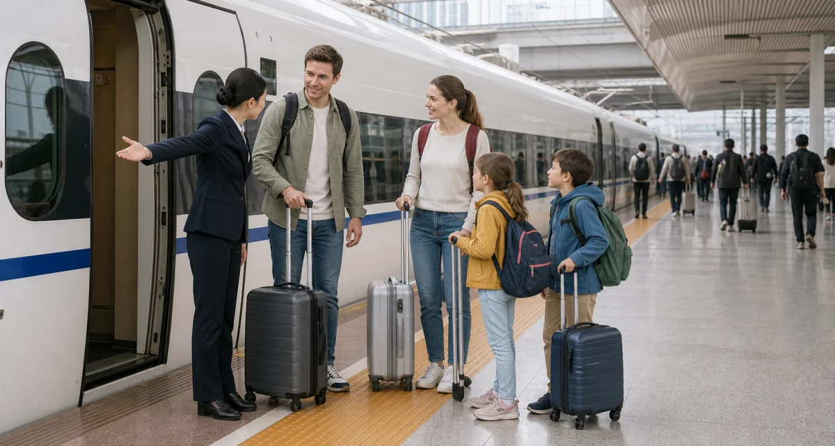 China High-Speed Rail Boarding, Luggage and Station Guide for First-Time Visitors