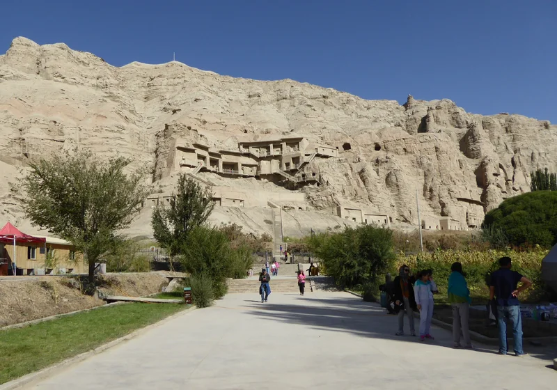 Xinjiang Kuqa, Kizil Caves and the Tarim Basin