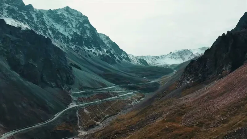 High mountain section of the Duku corridor